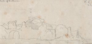ディオクレシアンの浴場 作： John Robert Cozens